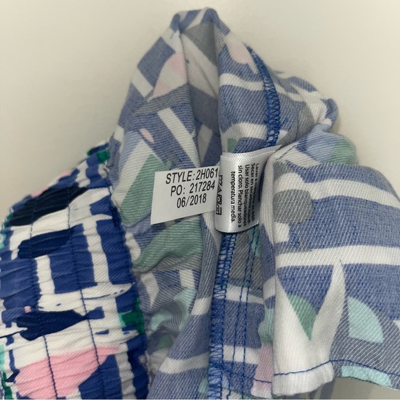 Vineyard Vines Women's Harbor
Scene Print Flowy Shorts Marlin Blue - Picture 4 of 6